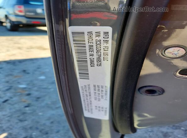 2C3CDZAG7PH695735 2023 DODGE CHALLENGER Серый Вид подкапотного пространства