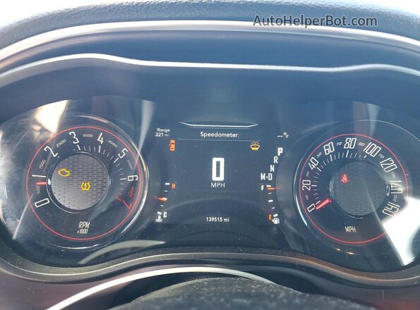2C3CDZAG8GH114212 2016 DODGE CHALLENGER Silver ხელსაწყოთა პანელის ხედი