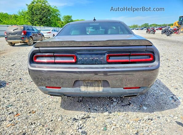 2C3CDZAG8GH240683 2016 DODGE CHALLENGER Black უკანა ხედი
