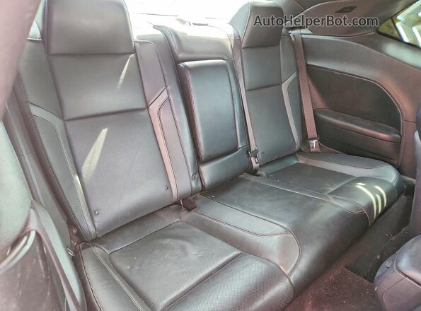 2C3CDZAG8GH240683 2016 DODGE CHALLENGER Black უკანა სავარძლების ხედი