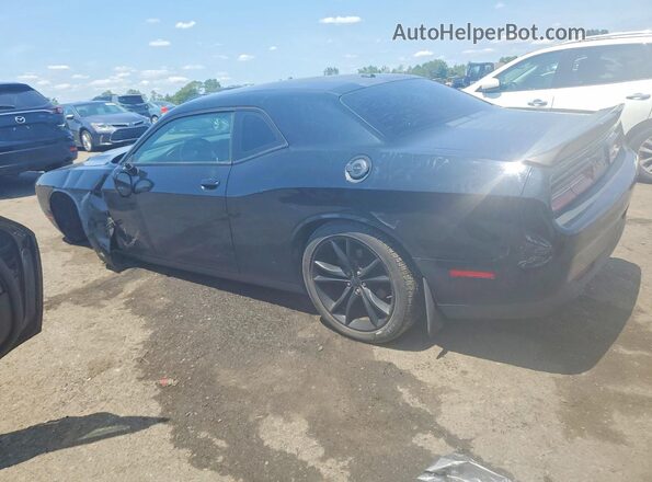 2C3CDZAG8GH279774 2016 DODGE CHALLENGER Black Trasero izquierdo