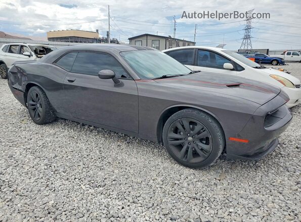 2C3CDZAG8GH280147 2016 DODGE CHALLENGER Серый Передняя правая четверть