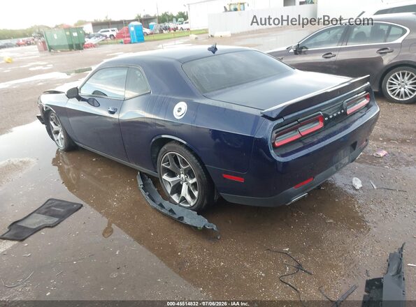 2C3CDZAG8HH501246 2017 DODGE CHALLENGER Blue Задня ліва чверть