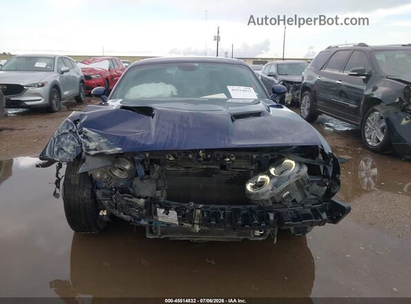 2C3CDZAG8HH501246 2017 DODGE CHALLENGER Blue Вид щитка приладів