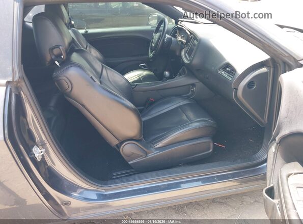 2C3CDZAG8HH536305 2017 DODGE CHALLENGER Gray Вид салону спереду