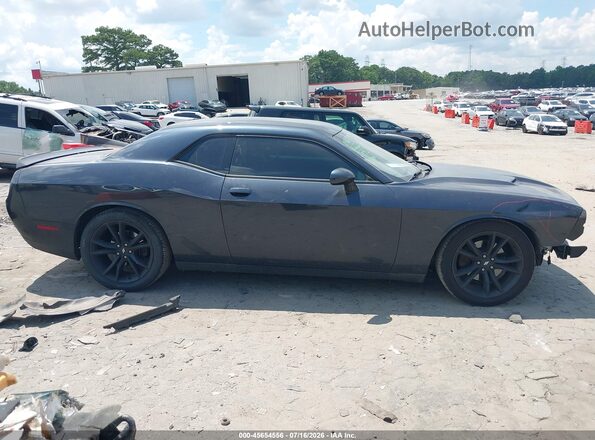 2C3CDZAG8HH536305 2017 DODGE CHALLENGER Gray Вид задньої частини салону
