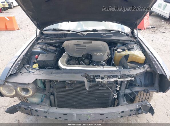 2C3CDZAG8HH536305 2017 DODGE CHALLENGER Gray Вид ззаду