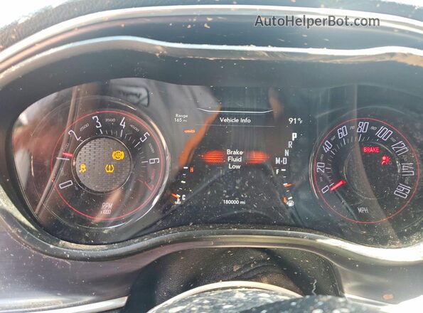 2C3CDZAG8JH120566 2018 DODGE CHALLENGER Черный Вид щитка приборов