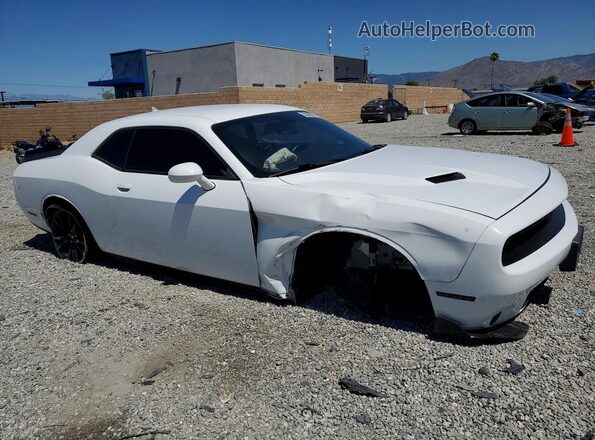 2C3CDZAG8JH171307 2018 DODGE CHALLENGER White Передня права чверть