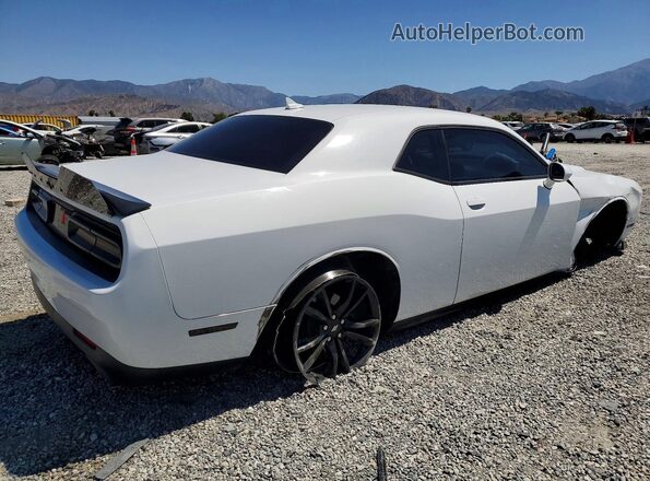 2C3CDZAG8JH171307 2018 DODGE CHALLENGER White Задня права чверть
