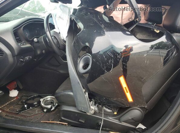 2C3CDZAG8JH182761 2018 DODGE CHALLENGER Black Սալոնի դիմացի տեսք