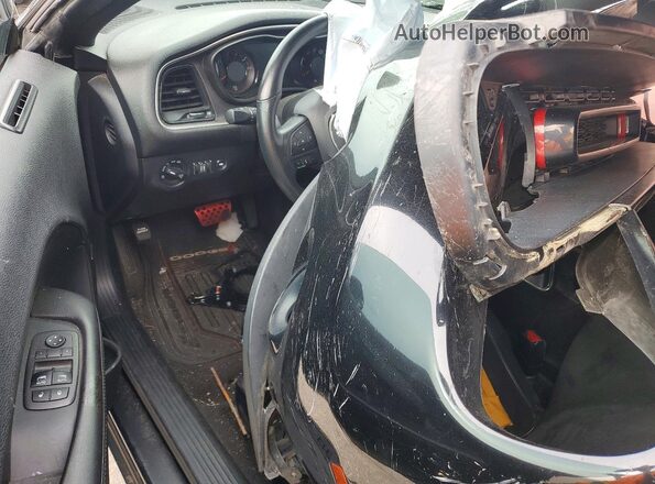 2C3CDZAG8JH182761 2018 DODGE CHALLENGER Black Առջևի վահանակի տեսք