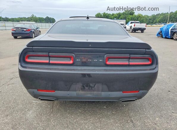 2C3CDZAG8JH182761 2018 DODGE CHALLENGER Black Հետևի տեսք