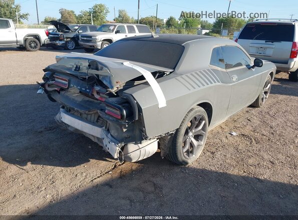 2C3CDZAG8JH183229 2018 DODGE CHALLENGER Gray Задня права чверть