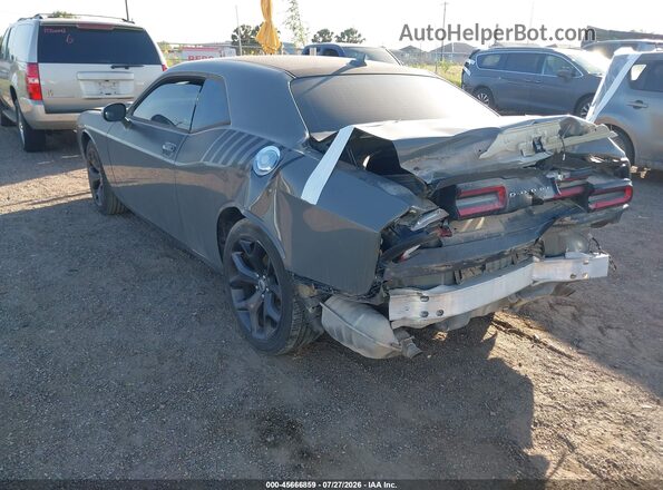 2C3CDZAG8JH183229 2018 DODGE CHALLENGER Gray Задня ліва чверть