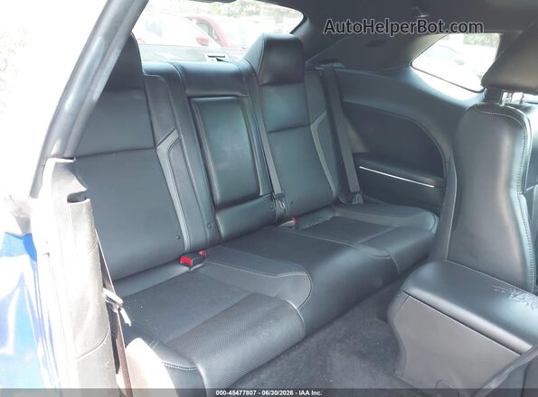 2C3CDZAG8JH231764 2018 DODGE CHALLENGER Blue VIN კოდის სტიკერის ხედი