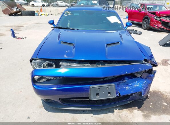 2C3CDZAG8JH231764 2018 DODGE CHALLENGER Blue წინა ხედი