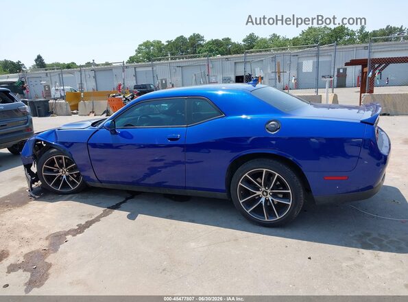 2C3CDZAG8JH231764 2018 DODGE CHALLENGER Blue სალონის 360-გრადუსიანი ხედი