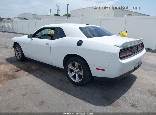 2C3CDZAG8JH231795 2018 DODGE CHALLENGER Белый Задняя левая четверть