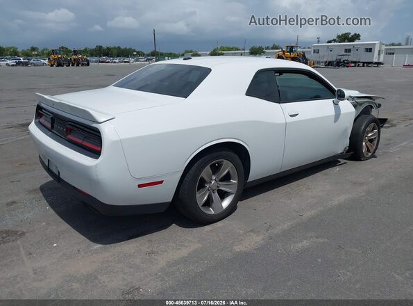2C3CDZAG8JH231795 2018 DODGE CHALLENGER Белый Задняя правая четверть