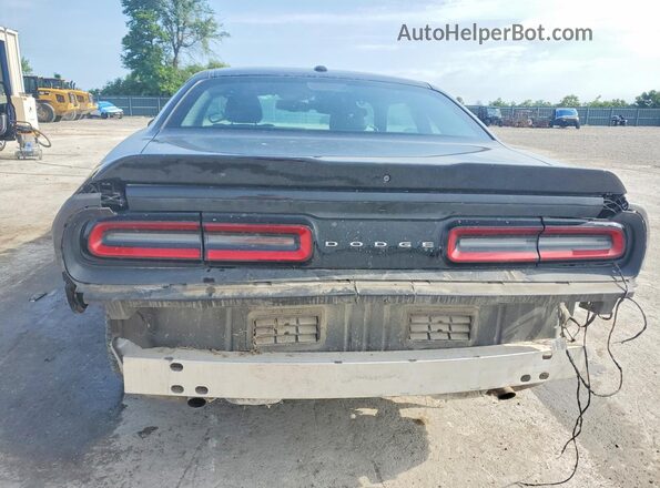 2C3CDZAG8JH294590 2018 DODGE CHALLENGER Black Հետևի տեսք