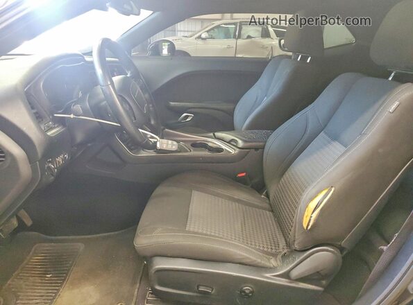 2C3CDZAG8JH339205 2018 DODGE CHALLENGER Black Vista interior delantera
