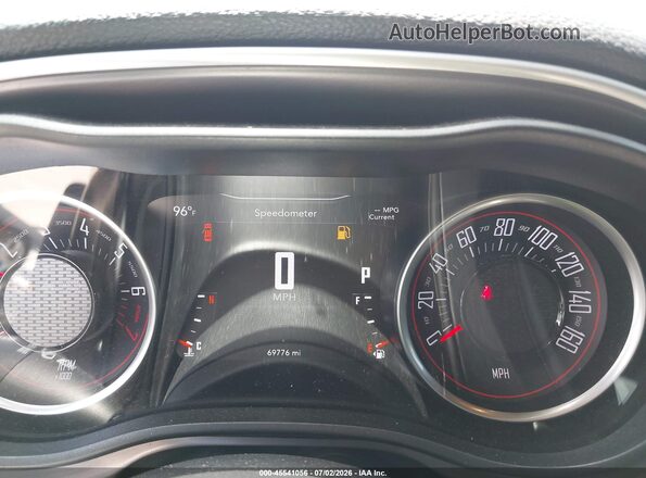 2C3CDZAG8KH672120 2019 DODGE CHALLENGER Белый Вид задних сидений