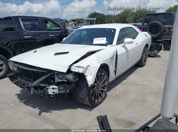 2C3CDZAG8KH672120 2019 DODGE CHALLENGER Белый Передняя левая четверть