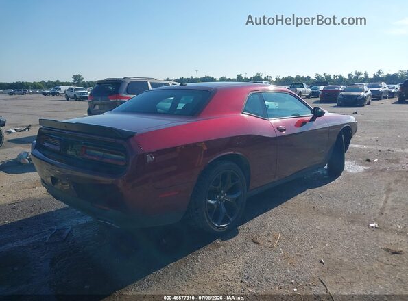 2C3CDZAG8LH246736 2020 DODGE CHALLENGER Red უკანა მარჯვენა