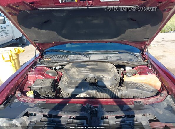 2C3CDZAG8LH246736 2020 DODGE CHALLENGER Red უკანა ხედი