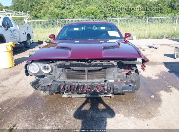 2C3CDZAG8LH246736 2020 DODGE CHALLENGER Red უკანა სალონის ხედი