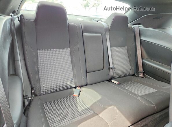 2C3CDZAG8NH148275 2022 DODGE CHALLENGER Purple Rear seats view