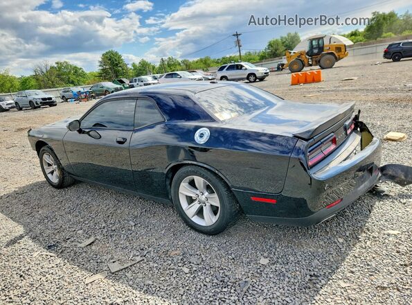 2C3CDZAG8PH526405 2023 DODGE CHALLENGER Black Trasero izquierdo