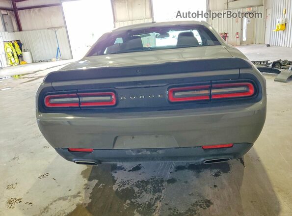 2C3CDZAG8PH567701 2023 DODGE CHALLENGER Gray Widok z tyłu