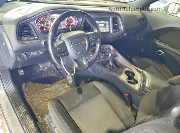 2C3CDZAG8PH567701 2023 DODGE CHALLENGER Gray Widok deski rozdzielczej