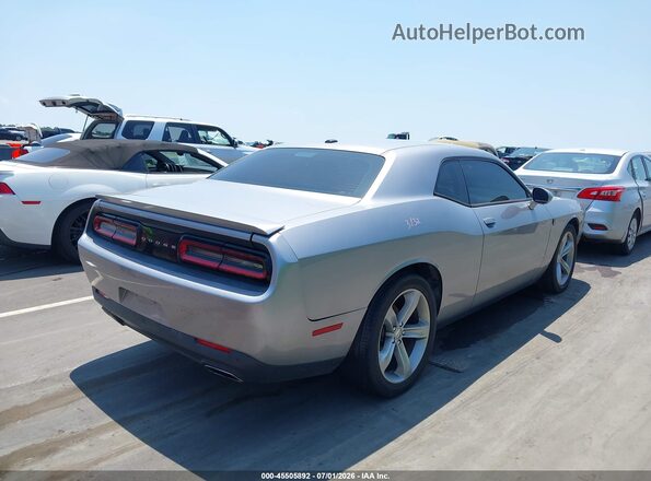 2C3CDZAG9GH166237 2016 DODGE CHALLENGER Silver Trasero derecho