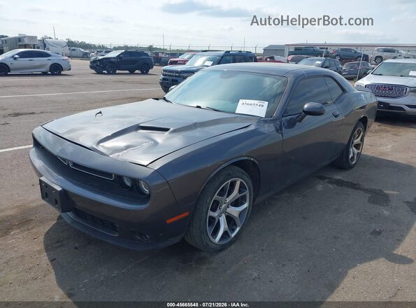 2C3CDZAG9GH329937 2016 DODGE CHALLENGER Gray წინა მარცხენა ხედი სამი მეოთხედიდან