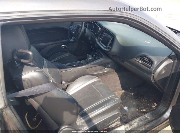 2C3CDZAG9GH329937 2016 DODGE CHALLENGER Gray წინა სალონის ხედი