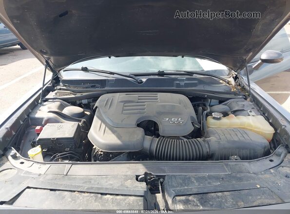2C3CDZAG9GH329937 2016 DODGE CHALLENGER Gray უკანა ხედი