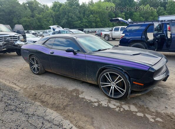 2C3CDZAG9HH561228 2017 DODGE CHALLENGER Black Przód prawy