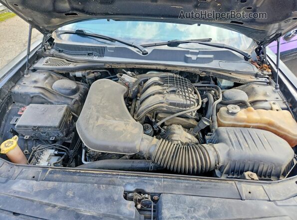 2C3CDZAG9HH561228 2017 DODGE CHALLENGER Black Widok wnętrza z tyłu