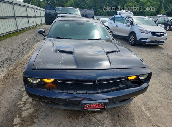 2C3CDZAG9HH561228 2017 DODGE CHALLENGER Black Widok z przodu