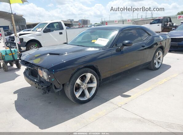 2C3CDZAG9JH131866 2018 DODGE CHALLENGER Black Przód lewy