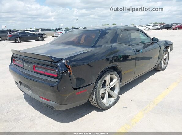 2C3CDZAG9JH131866 2018 DODGE CHALLENGER Black Tył prawy