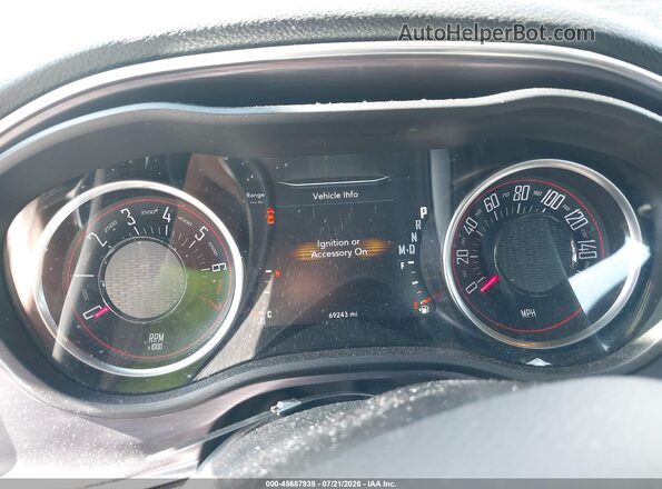 2C3CDZAG9JH178170 2018 DODGE CHALLENGER Blue Вид задніх сидінь