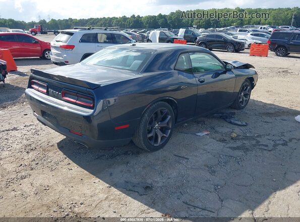 2C3CDZAG9JH178170 2018 DODGE CHALLENGER Blue Задня права чверть