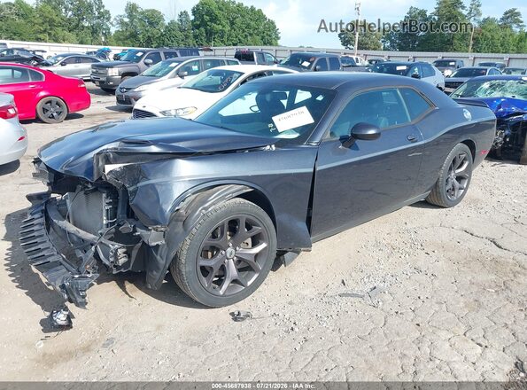 2C3CDZAG9JH178170 2018 DODGE CHALLENGER Blue Передня ліва чверть