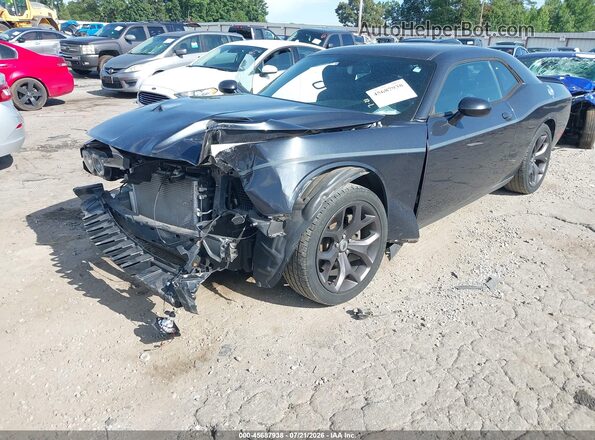 2C3CDZAG9JH178170 2018 DODGE CHALLENGER Blue Вид спереду