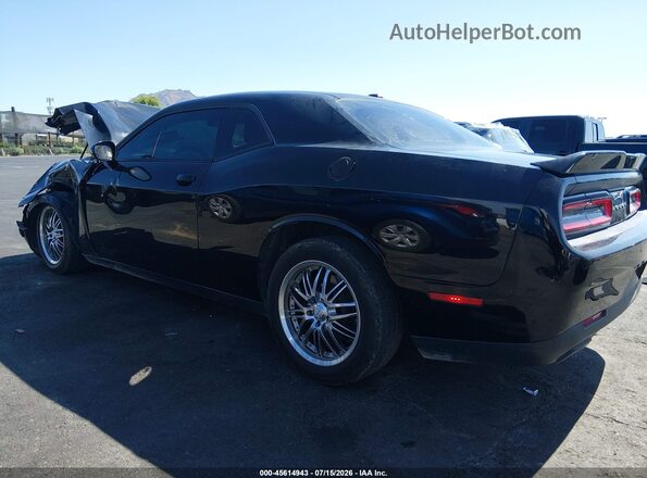 2C3CDZAG9JH271920 2018 DODGE CHALLENGER Black Trasero izquierdo