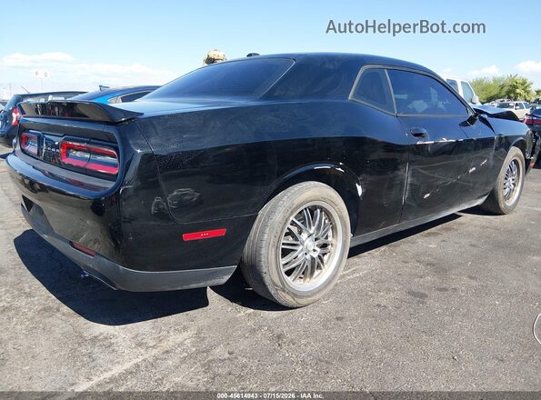 2C3CDZAG9JH271920 2018 DODGE CHALLENGER Black Trasero derecho